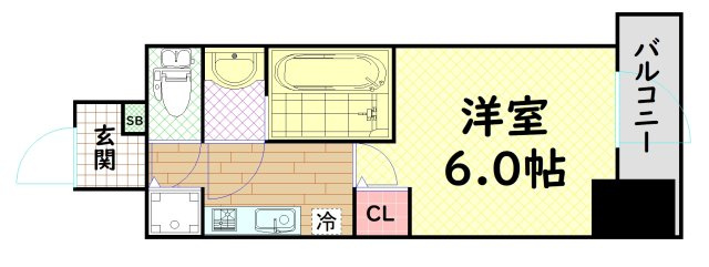 【間取り】 | エスリード難波ステーションゲートノーステラス