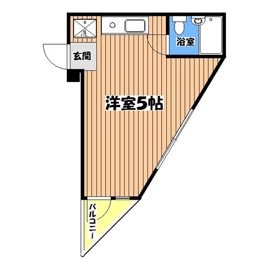 【間取り】 | キャッスル・日野台