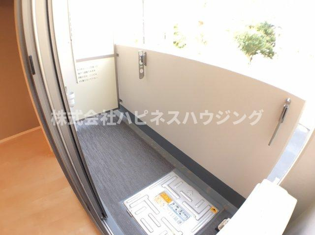 ラフィネ　柏のバルコニー