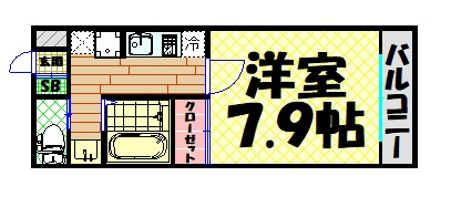 【間取り】 | ハーバーハウス大阪