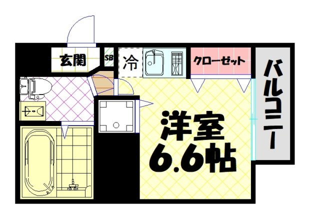 【間取り】 | レジディア谷町