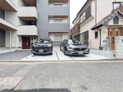 【駐車場】 | ノーブルパレス芝中田