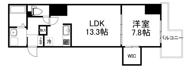 【間取り】 | パウゼ堺筋