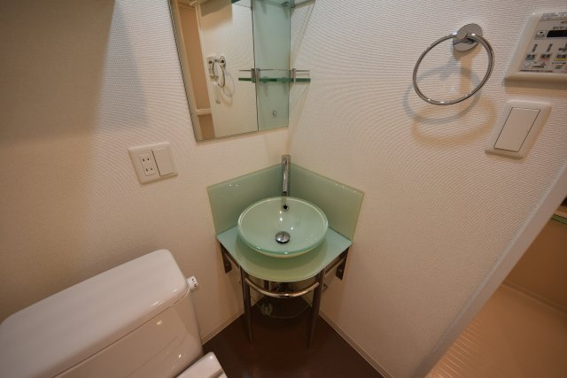 セレニテ上町台北館の洗面所