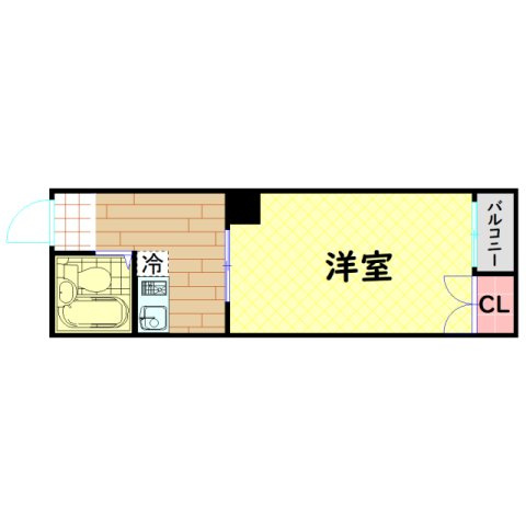【間取り】 | ブライトゾーン南堀江