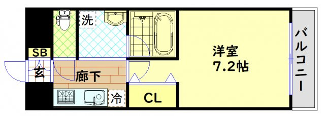 【間取り】 | S-FORT桜川南