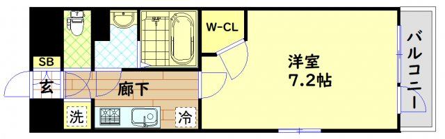 【間取り】 | エスリード九条スタシオン