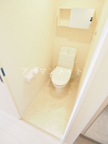 【トイレ】 | ポルトボナール | 落ち着いた色調のトイレです