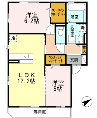 【間取り】 | サニーハイツ柳田