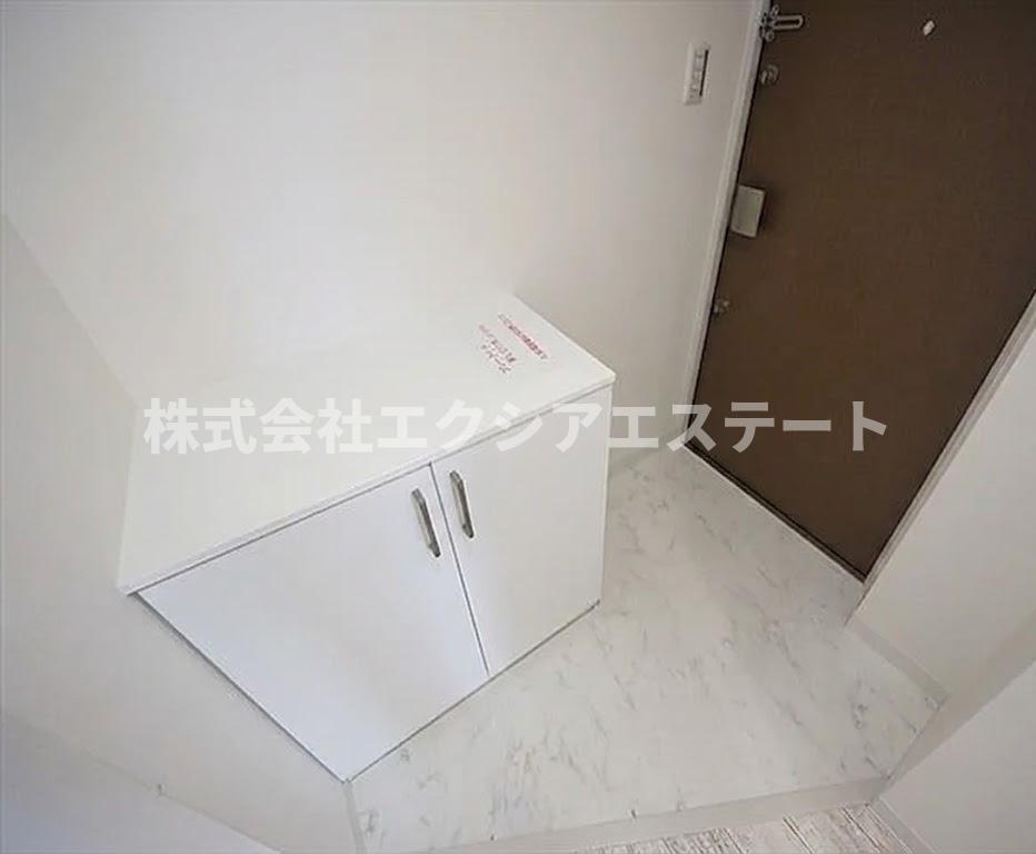 エグゼ阿倍野の玄関