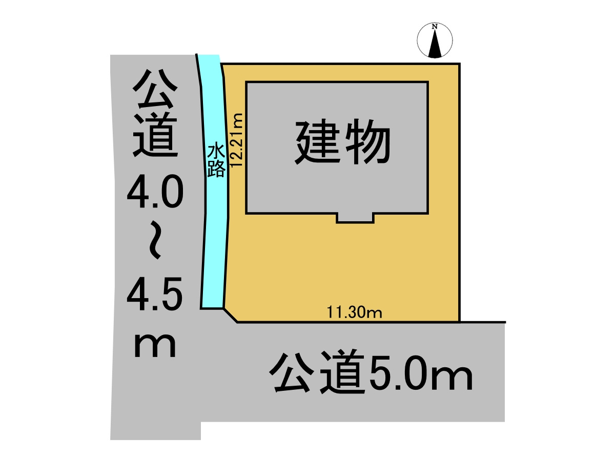 リフォーム 中古戸建　揖斐郡池田町田畑　平成11年築の区画図