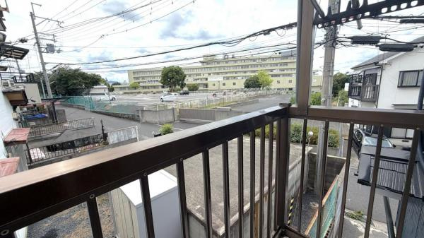 草津市東矢倉3丁目　中古戸建てのバルコニー