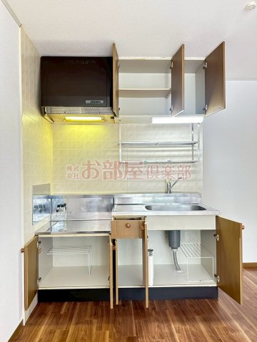 セジュールIMAMURA C棟のキッチン|キッチンでお料理をお楽しみください
