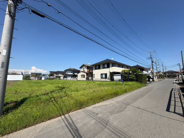 川越市石原町2丁目　建築条件なし売地　東武東上線『川越駅』バス15分　【今成小学区】の外観