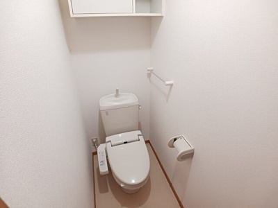 【トイレ】 | ｓｍａ・ラパスⅠ | シンプルで使いやすいトイレです