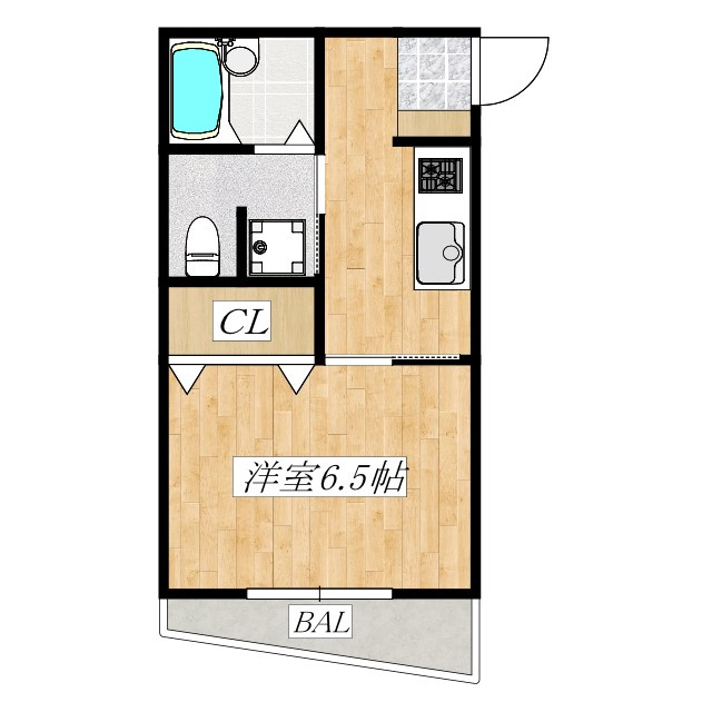 エレガンス８番館の間取り|間取りです☆