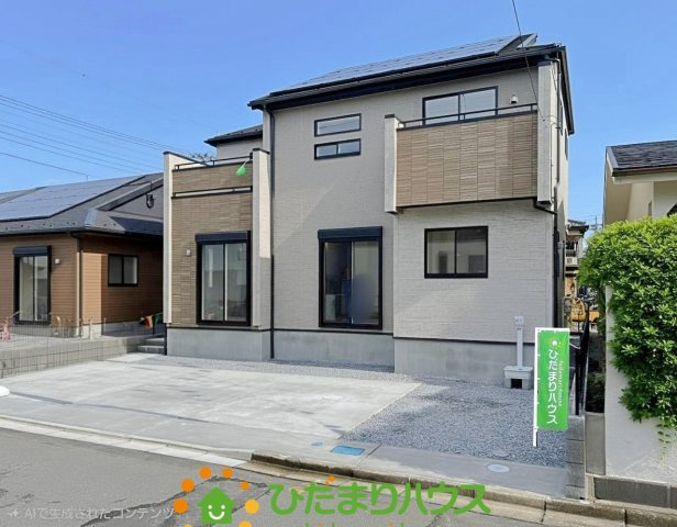 幸手市緑台１丁目６期　新築一戸建て　03の外観|2026/09/27　撮影