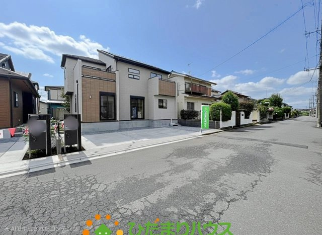 幸手市緑台１丁目６期　新築一戸建て　03の前面道路含む現地写真|2026/09/27　撮影