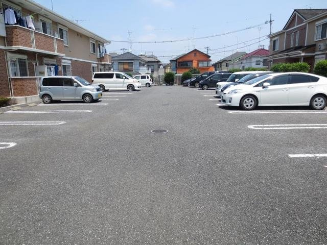 【駐車場】 | グランソレイユ　Ⅱ | カースペースがあります