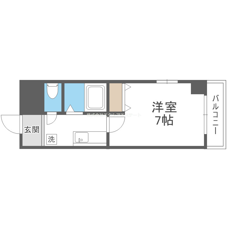 グランディール阪南町Ⅱ番館の間取り