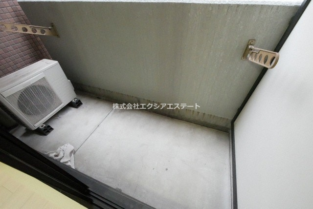 グランディール阪南町Ⅱ番館のバルコニー