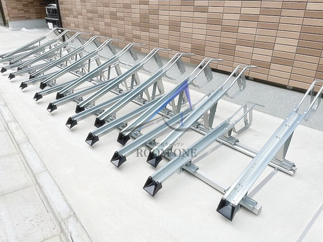 ハピネス ミノリ のその他共用部分|駐輪場です。