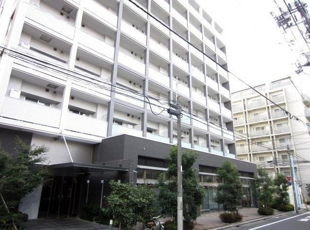 【外観】 | 常盤レジデンシア荻窪 | 鉄筋コンクリート造のがっちりとした建物。