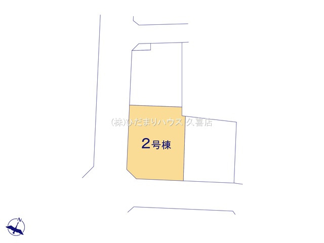 幸手市緑台１丁目６期　新築一戸建て　02の区画図|全３区画