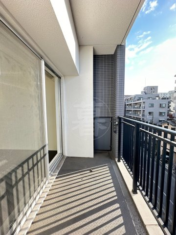イプセ多摩川緑地のバルコニー