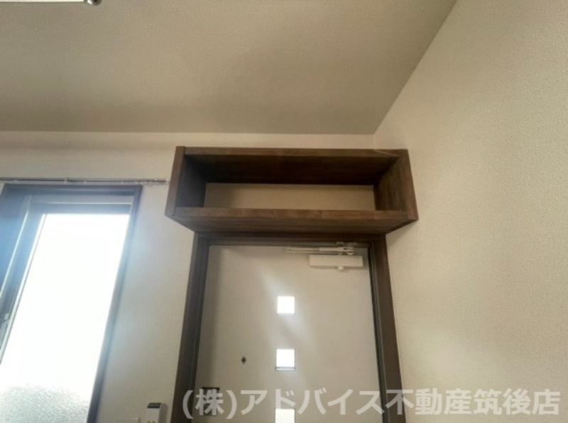 久留米市三潴町西牟田のアパートの収納