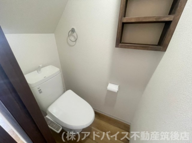 久留米市三潴町西牟田のアパートのトイレ