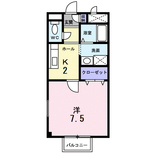 【間取り】 | プロスペルＡ