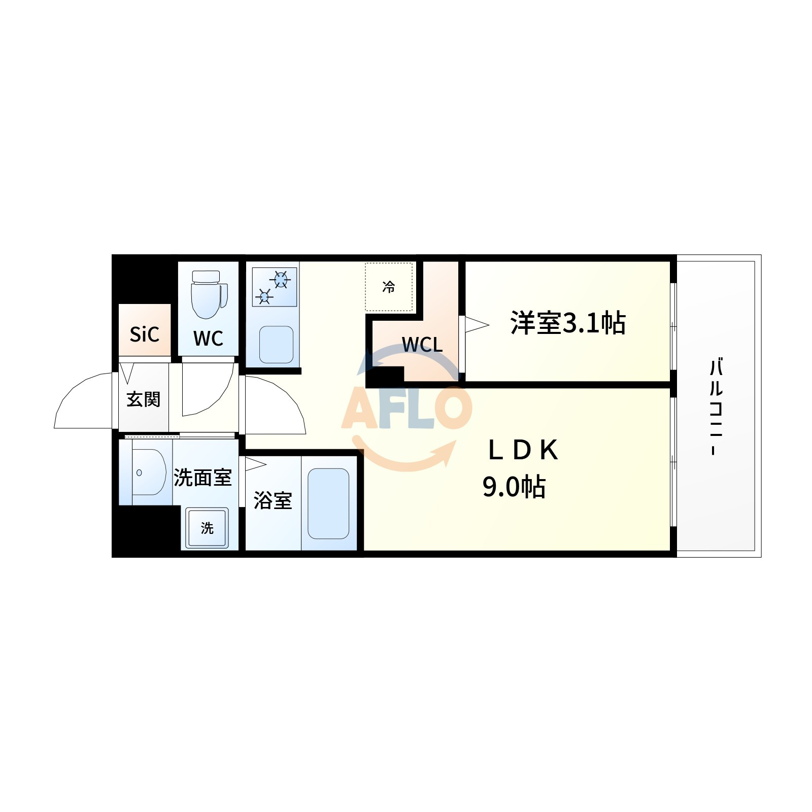 アティラント西三国の間取り|Attirant西三国　間取り