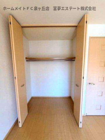 モアエクレールB棟の収納