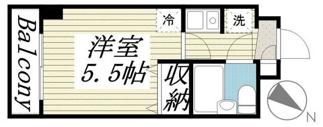 クリオ大口壱番館の間取り