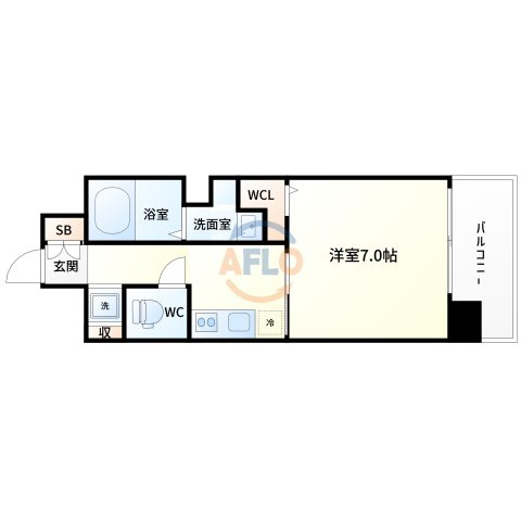 ルミナス新大阪の間取り|LUMINOUS新大阪　間取り