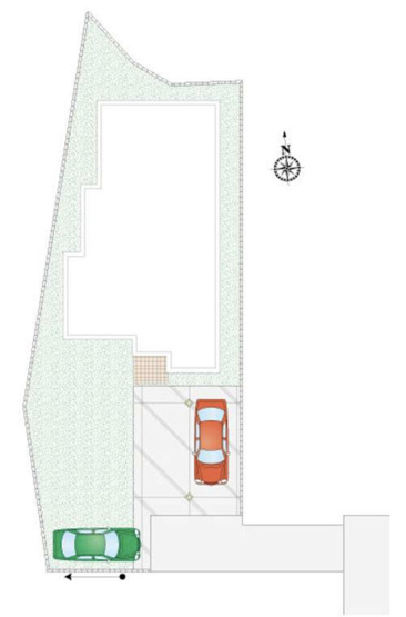 【区画図】 | 北本市本町４丁目　新築戸建　全8棟　1号棟