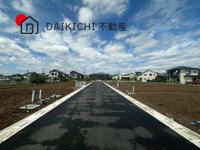 【前面道路含む現地写真】 | 北本市本町４丁目　新築戸建　全8棟　1号棟
