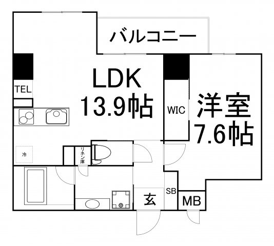 【間取り】 | レジデンス富貴屋