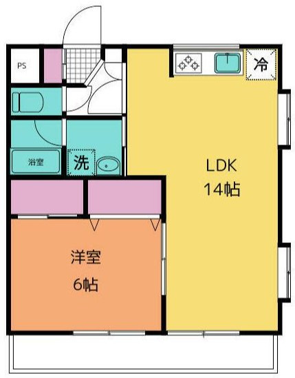 コンフォート2の間取り