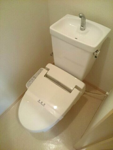 グリーンハイツカワムラⅡのトイレ|コンパクトで使いやすいトイレです