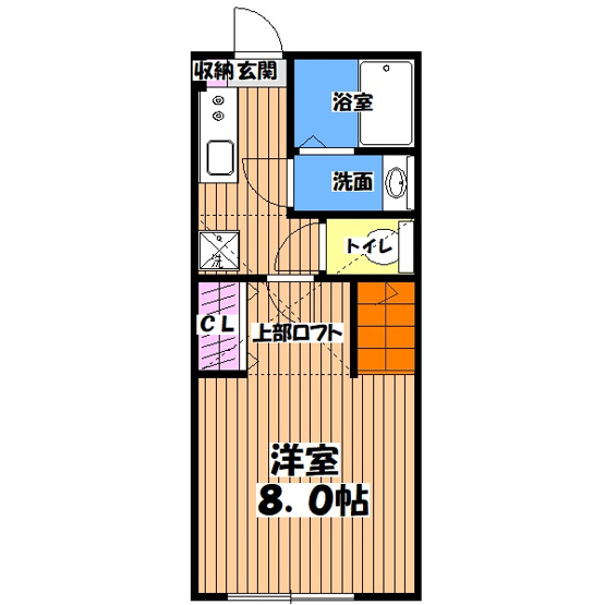 【間取り】 | ドリームコート八王子