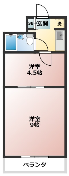 エトワールシャトーの間取り