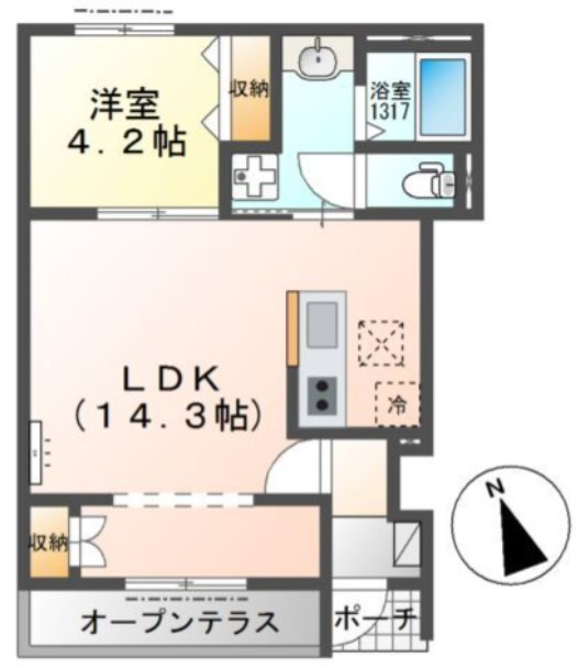 Apaiserの間取り