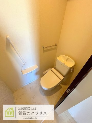 クレッシェレのトイレ