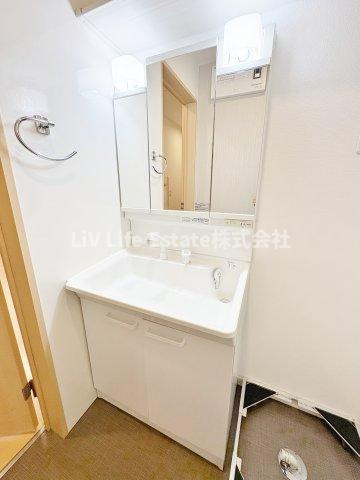 小金井市梶野町５丁目の賃貸マンションの洗面所|※同仕様写真