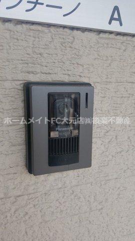 岡山市南区福富中２丁目のテラスのセキュリティ