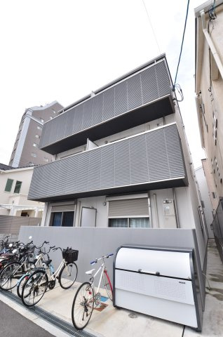 大阪市城東区野江２丁目のアパートの外観