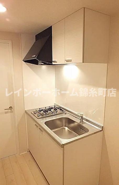 b'CASA両国のキッチン