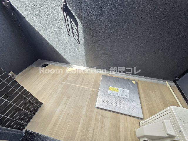プレリス太閤通セルシアのバルコニー